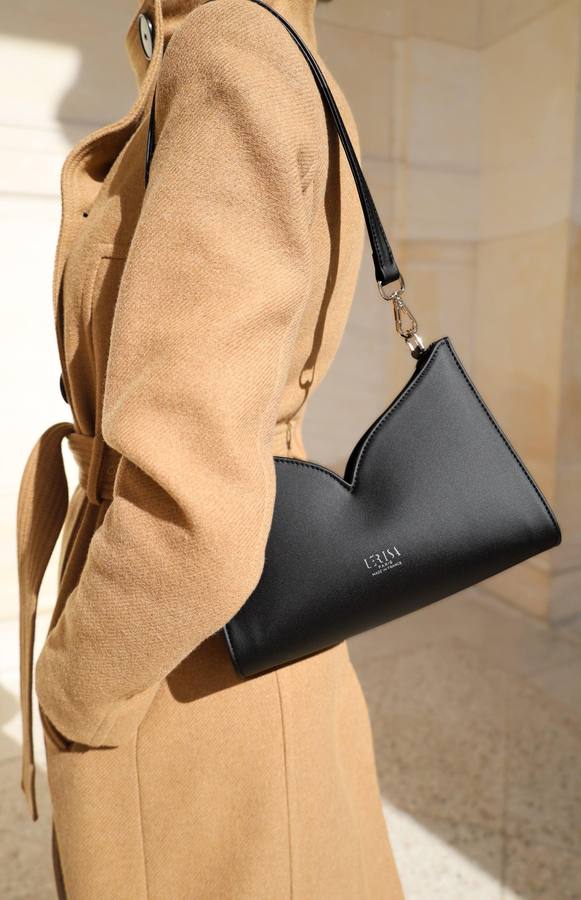 Sac Lérisa Noir - Made in France Écologique