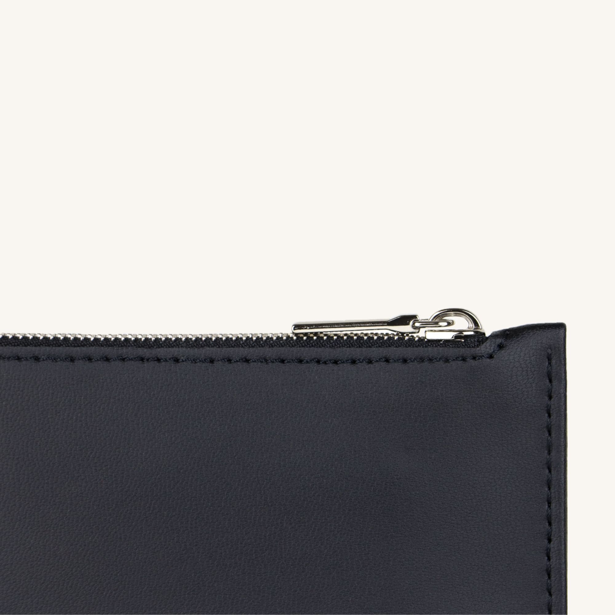 Petite pochette sac à main - Noir - Lérisa - Fermeture à glissière