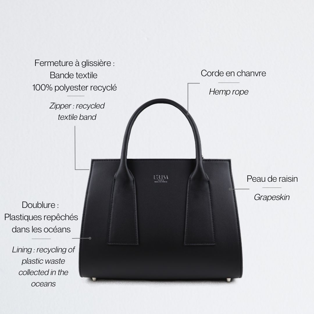 Sac-vegan-noir-Lerisa-sac-ecoresponsable-Made-in-France